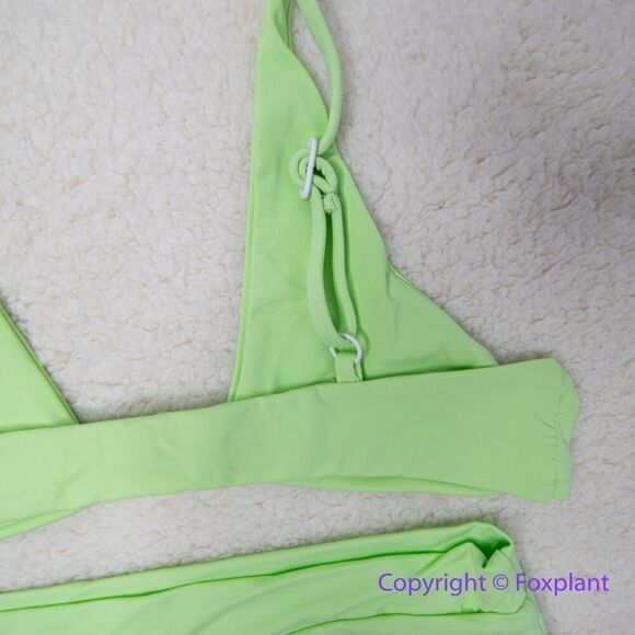 New! Set! Toast Swim knot bikini top & Signature High Waist Bottom, size S - Picture 7 of 14